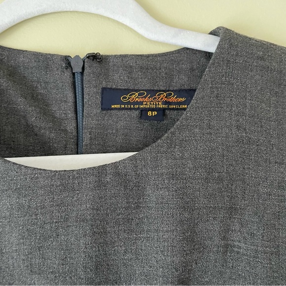 EUC 100% Wool Brooks Brothers Dress. 8P. - Picture 5 of 5